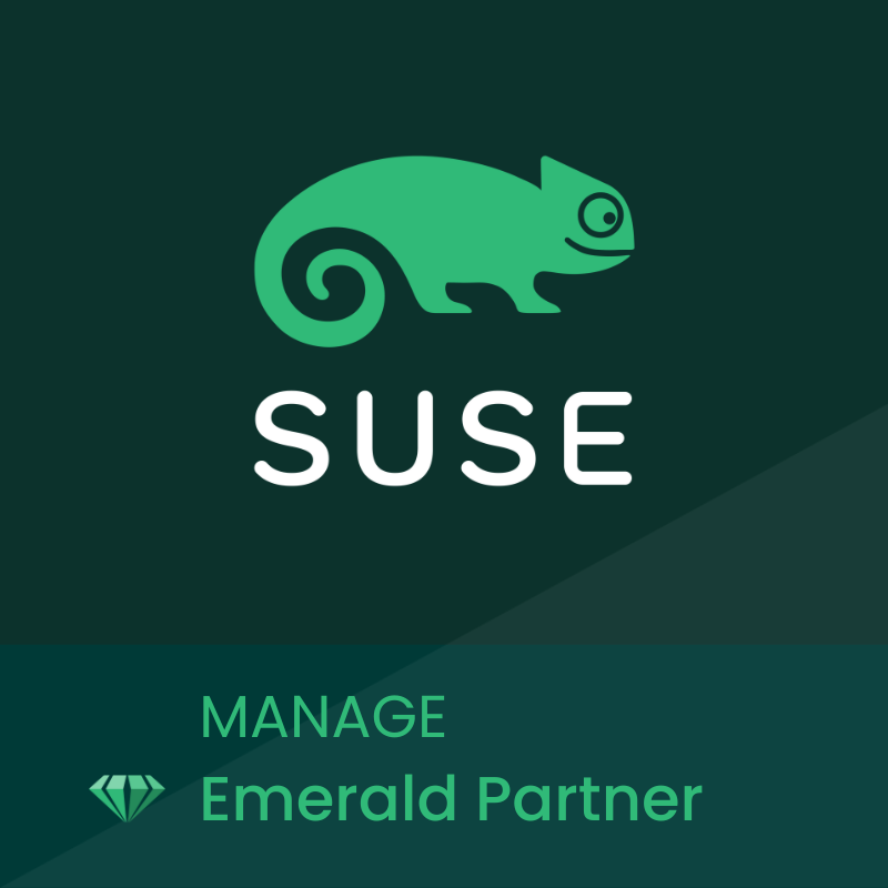SUSE MANAGE Emerald Partner logo