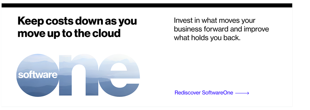 A banner with the words keep costs down in your move to the cloud.