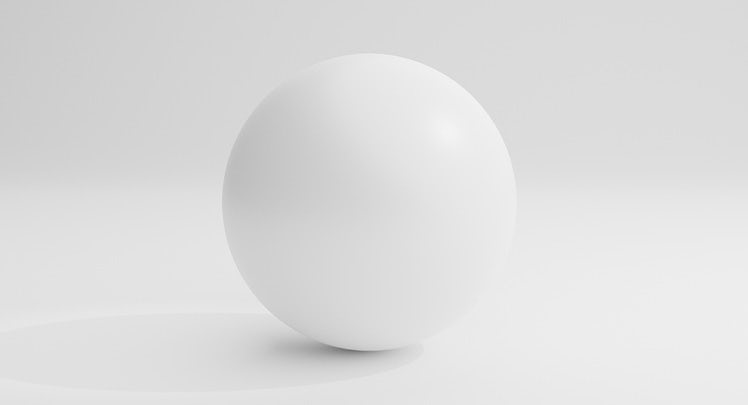 A white egg on a white background.