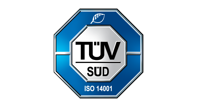 TÜV SÜD ISO 14001 logo