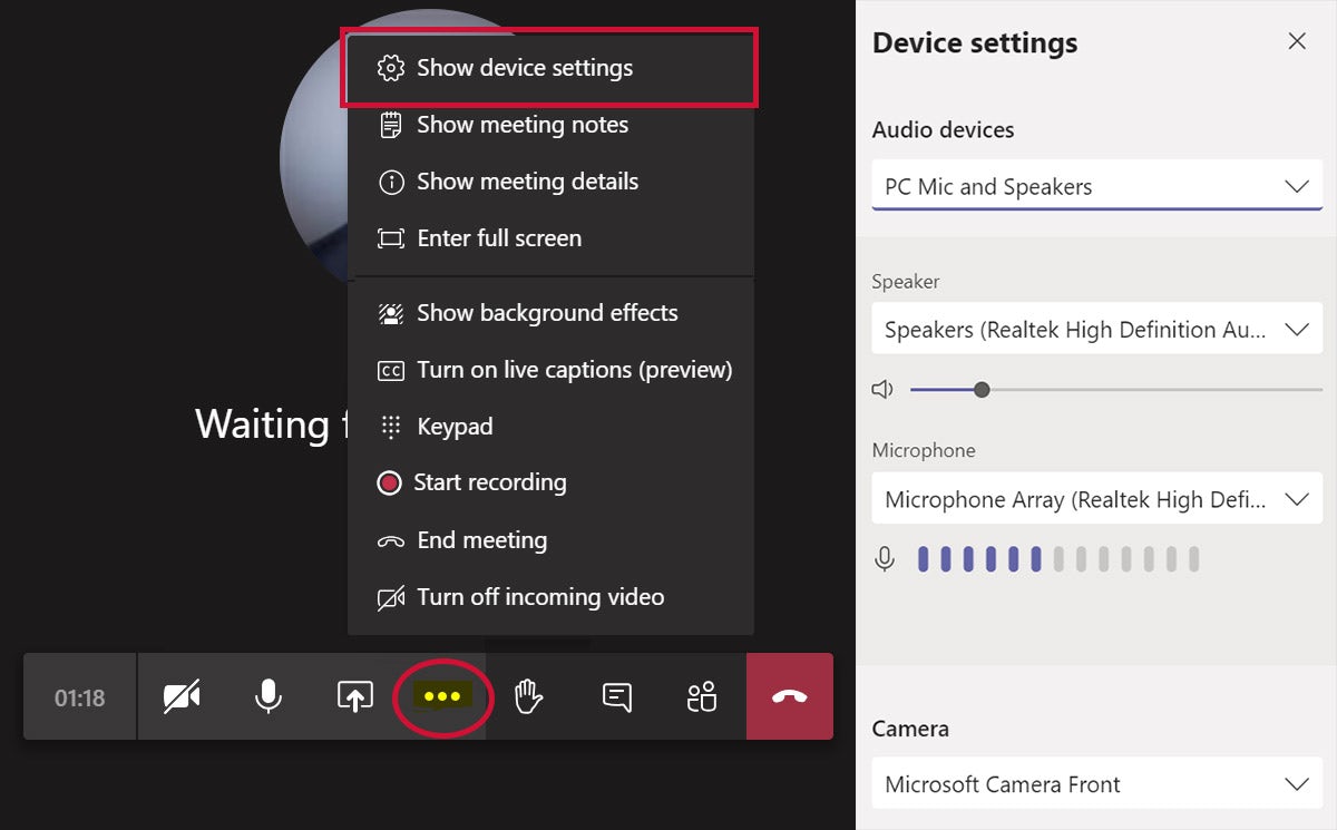 Update the Teams Meeting device settings, source: SoftwareOne