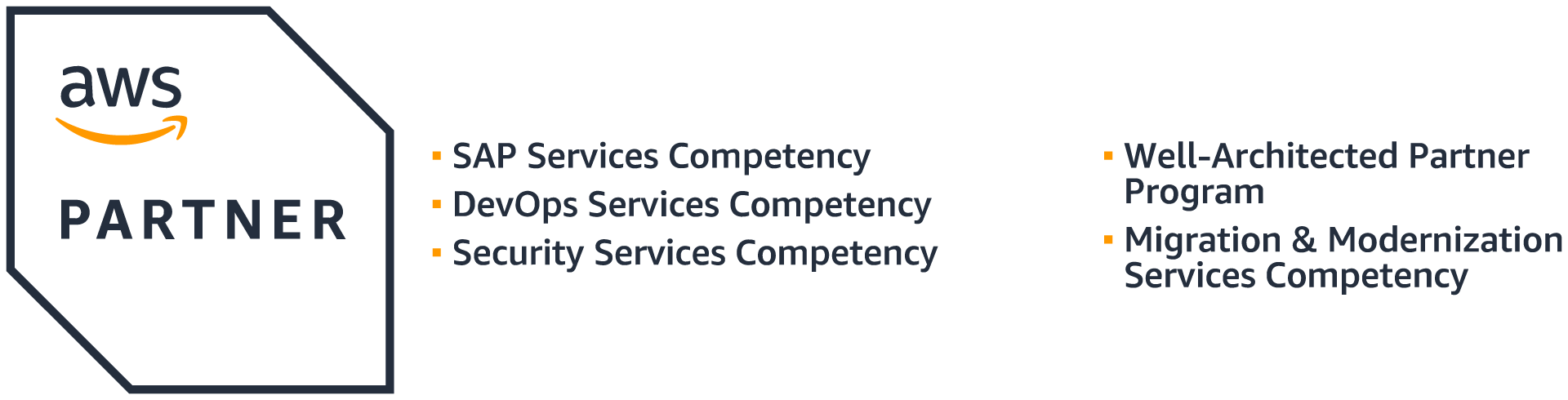 AWS Partner Competency logo