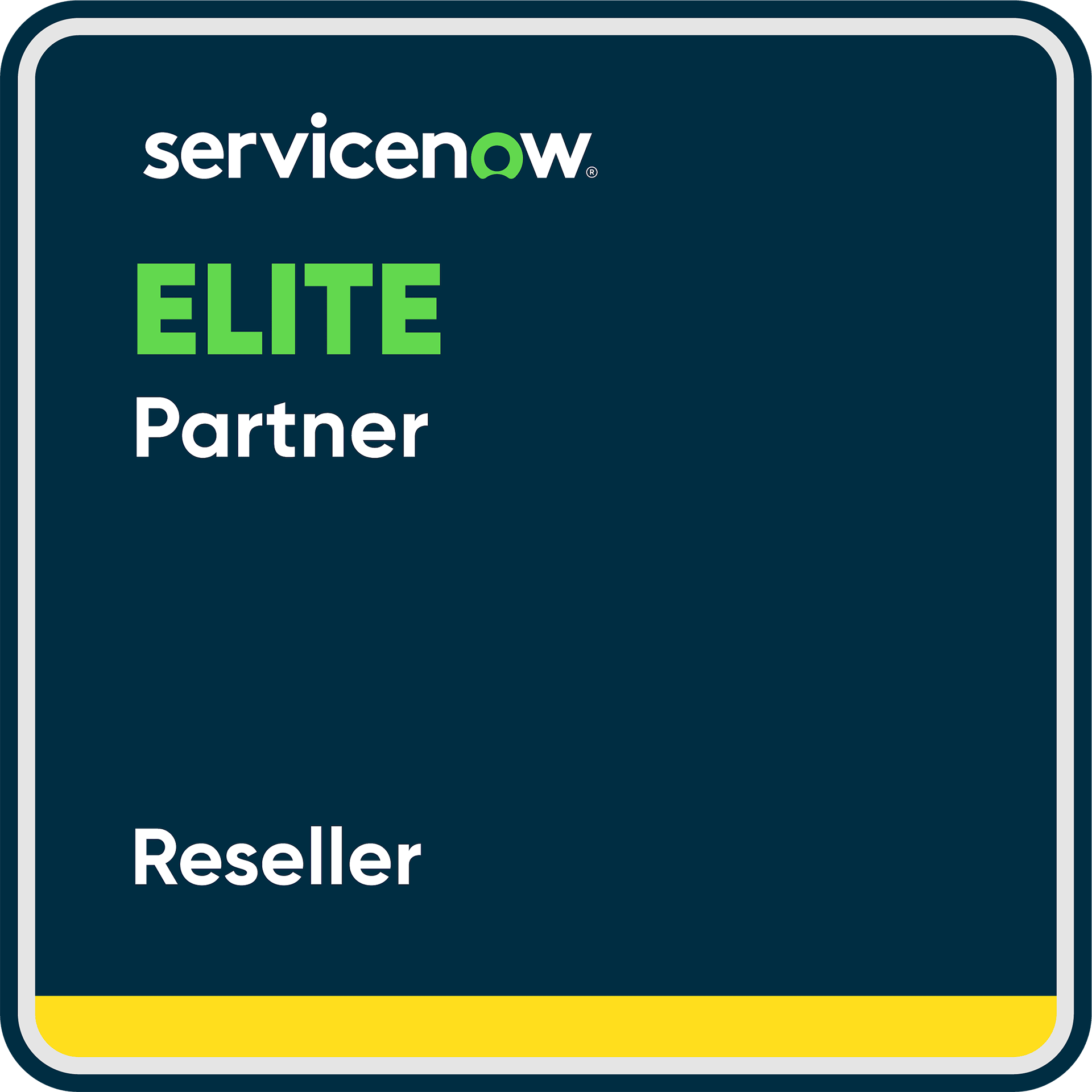 ServiceNow Elite Partner Reseller logo