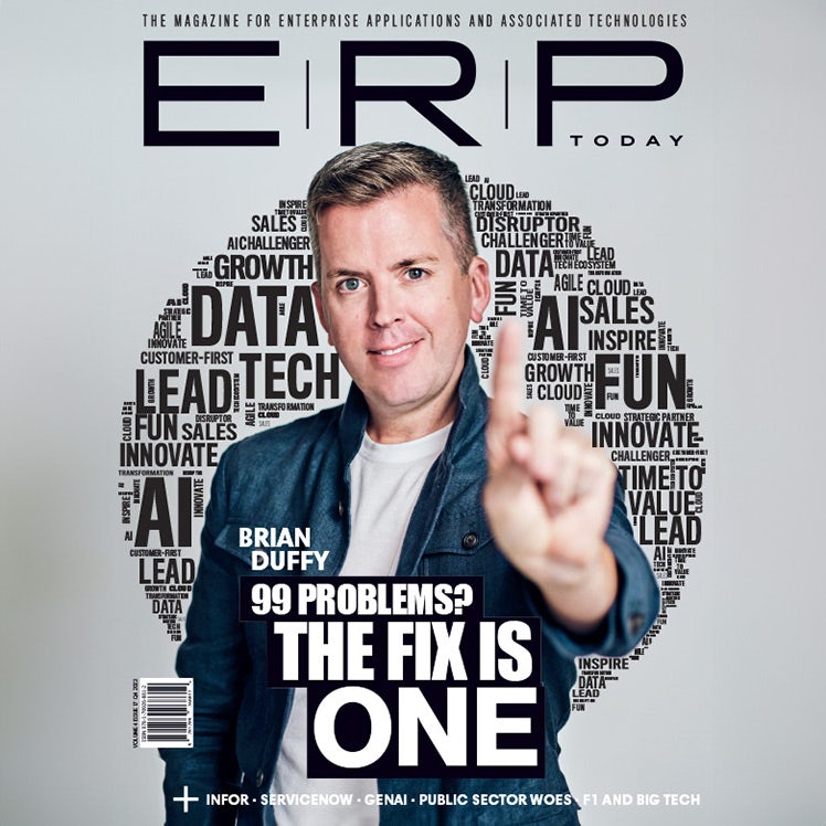The cover of erp today.